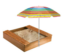 Arenero Simple con Quitasol 120x80 cm